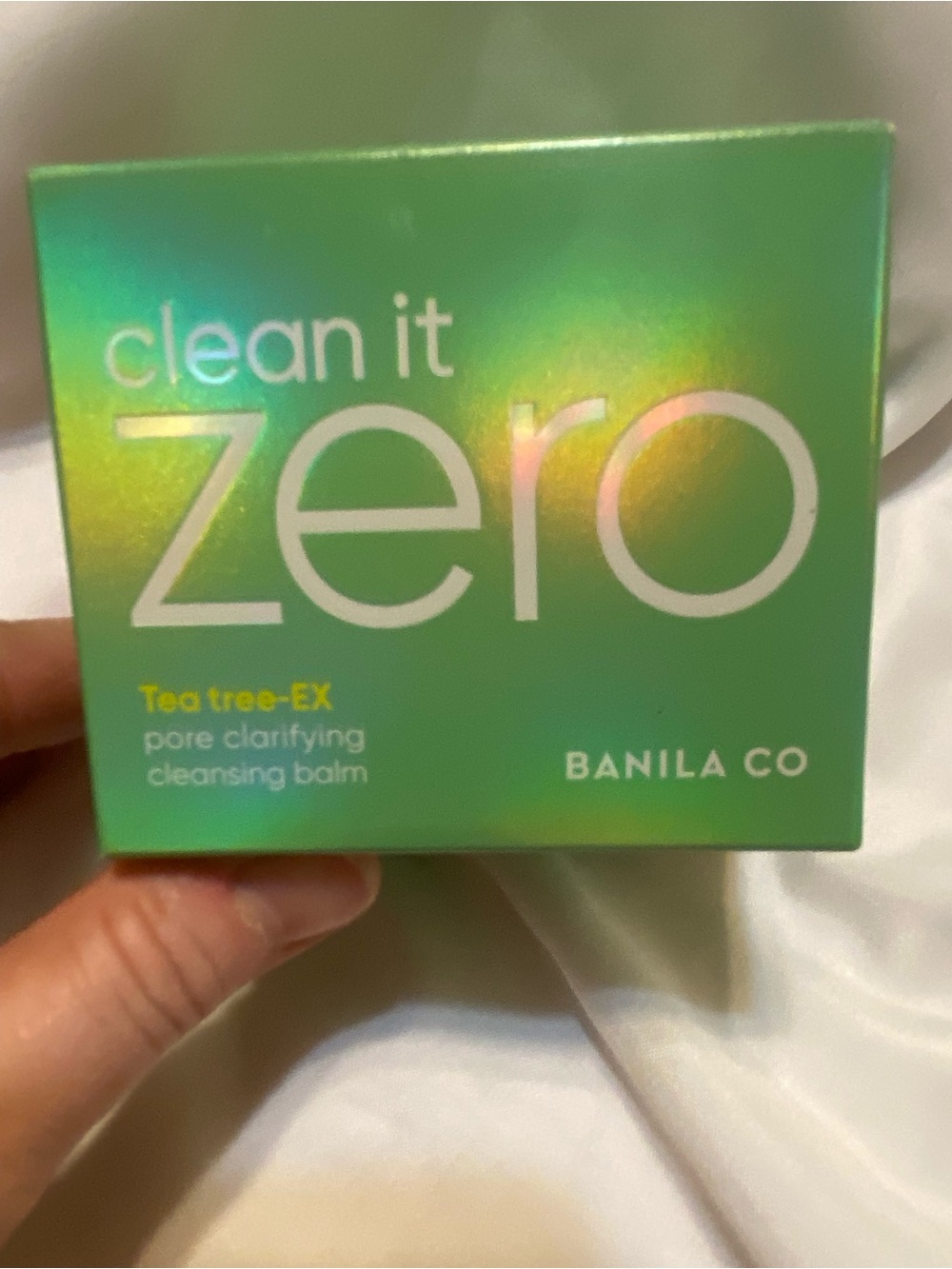Clean It Zero Tea Tree-EX Pore Clarifying Cleansing Balm - Green